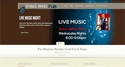 Desktop Screenshot of fortbenpub.com